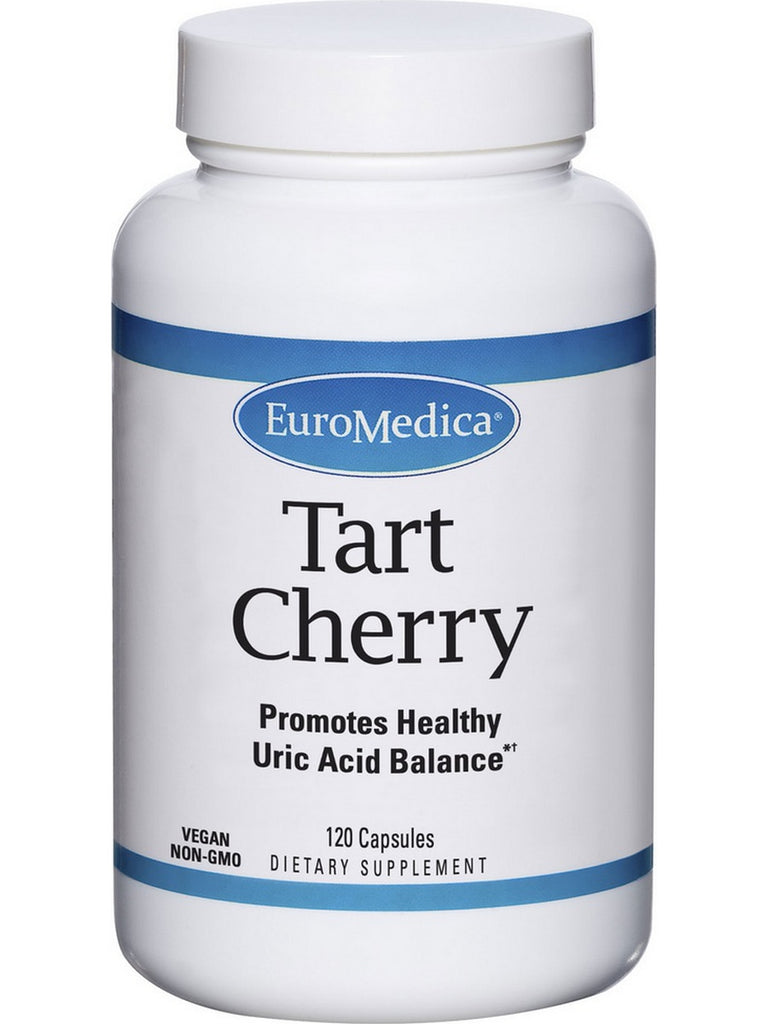 EuroMedica, Tart Cherry, 120 Capsules