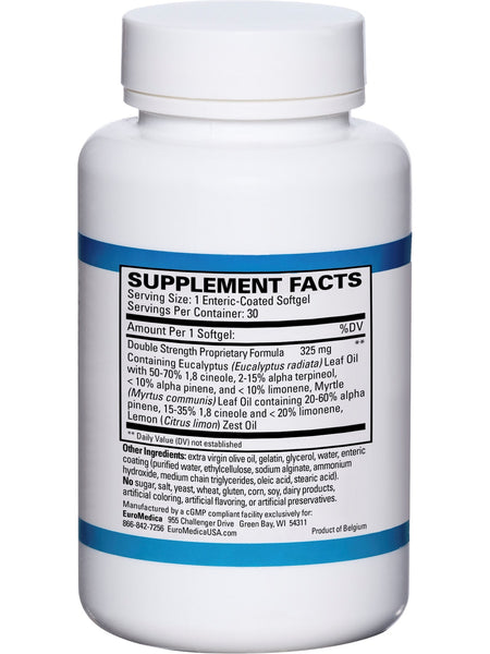 EuroMedica, Sinutol Extra Strength, 30 Enteric-Coated Softgels