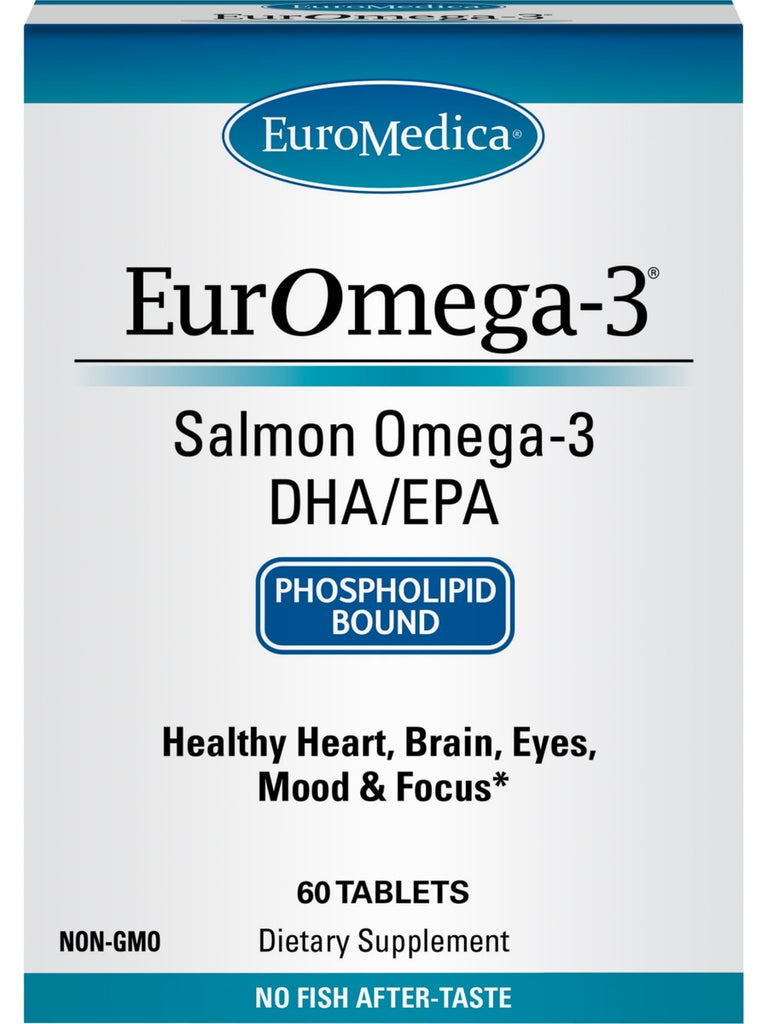 EuroMedica, EurOmega-3, 60 Tablets