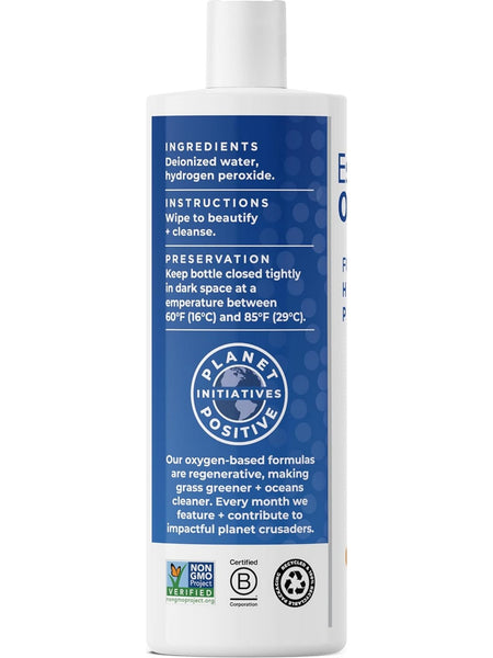 Essential Oxygen, Hydrogen Peroxide Food Grade 3%, 16 fl oz