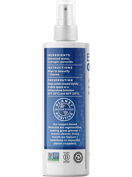 Essential Oxygen, Hydrogen Peroxide Food Grade 3% Spray, 8 fl oz