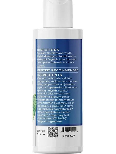 Essential Oxygen, On-Demand Tooth Polish, Peppermint, 2 fl oz