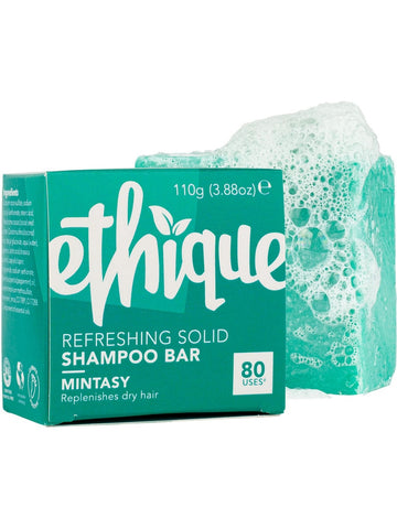 Ethique, Replenishing Shampoo Bar for Dry Hair, Mintasy, 3.88 oz