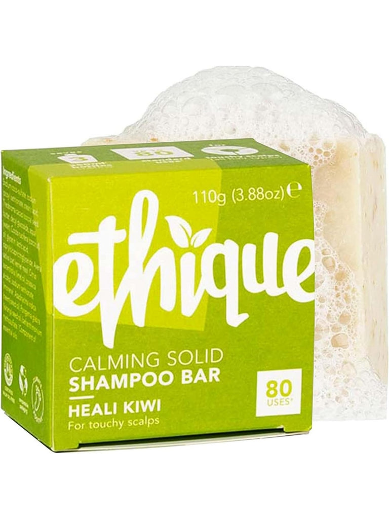 Ethique, Calming Shampoo Bar for Dry Scalps, Heali Kiwi, 3.88 oz