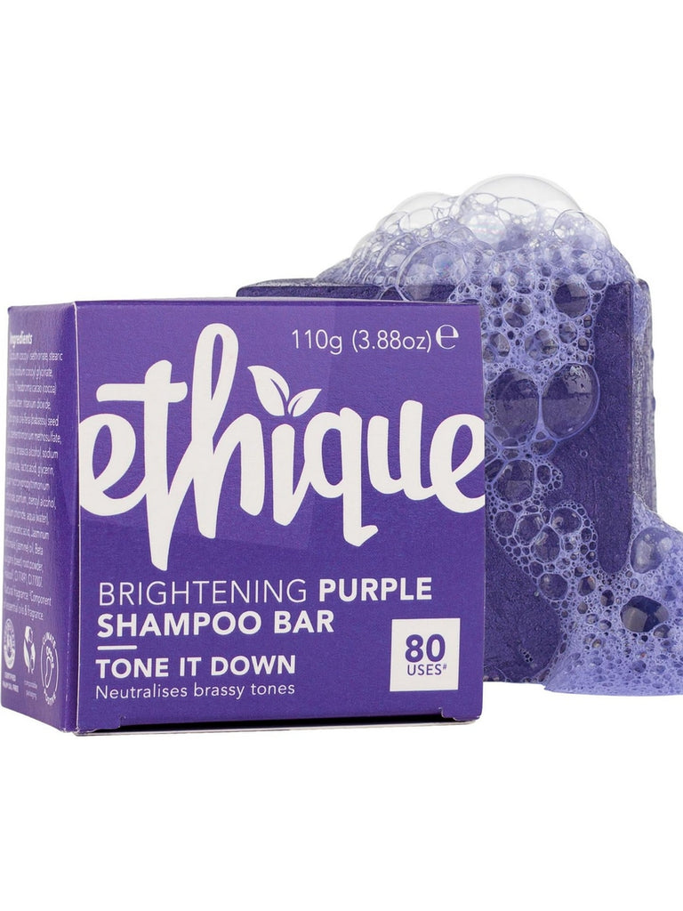 Ethique, Brightening Purple Shampoo Bar, Tone it Down, 3.88 oz