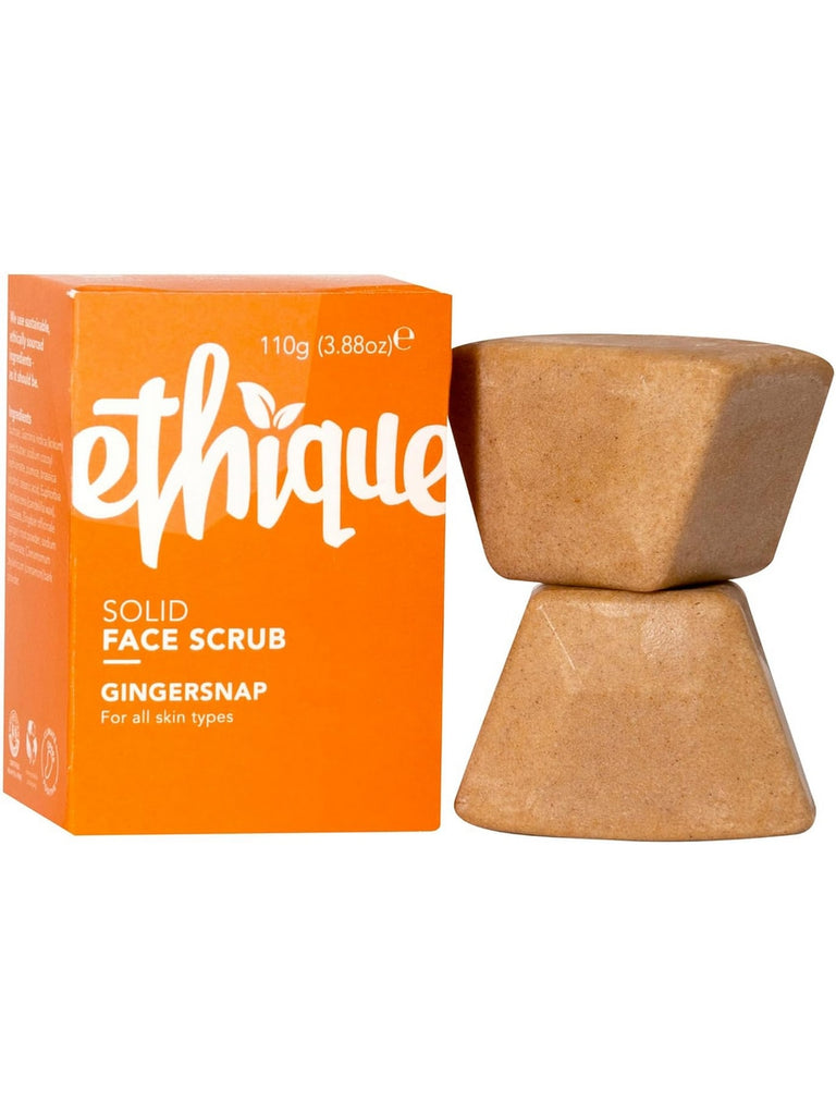 Ethique, Gingersnaps, Solid Face Scrub, 3.52 oz