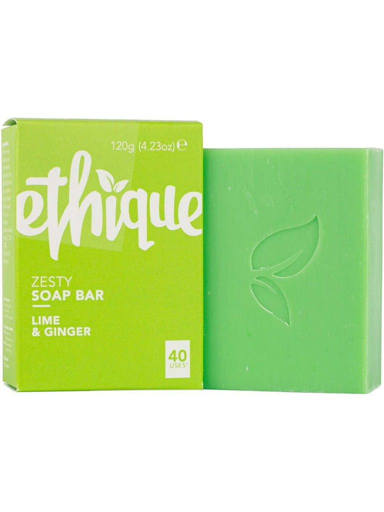 Ethique, Zesty Lime & Ginger Soap Bar, 4.23 oz