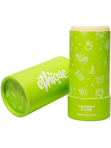 Ethique, Coconut & Lime Solid Body Butter Block, 3.52 oz