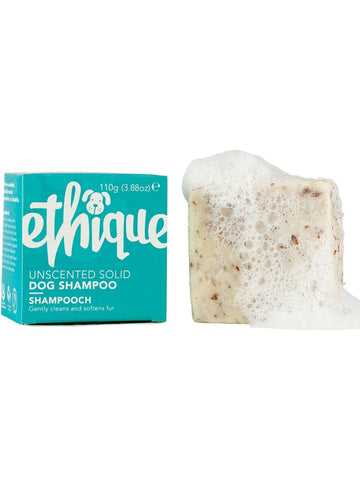 Ethique, Shampooch Unscented Solid Dog Shampoo, 3.88 oz