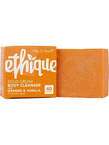 Ethique, Orange & Vanilla Solid Cream Body Cleanser, 3.7 oz