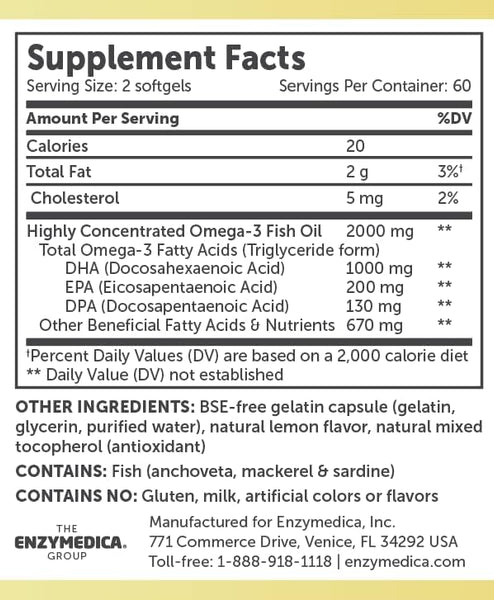 Enzymedica, Aqua Biome Maximum Strength, 120 Softgels