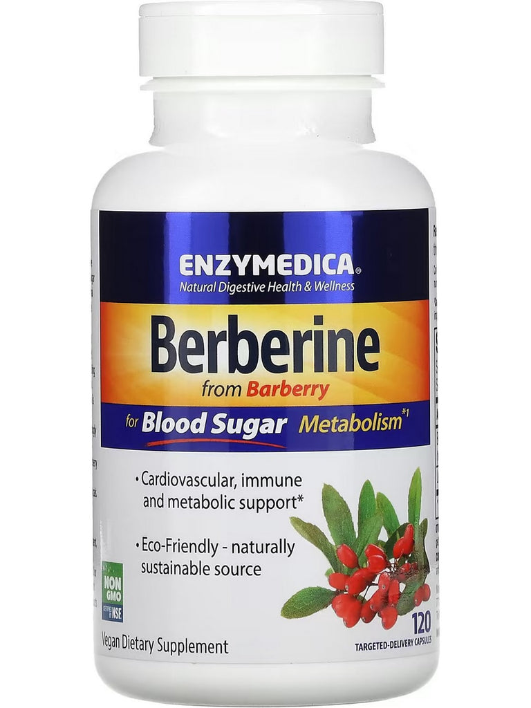 Enzymedica, Berberine, 120 Capsules