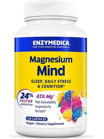 Enzymedica, Magnesium Mind, 120 Capsules