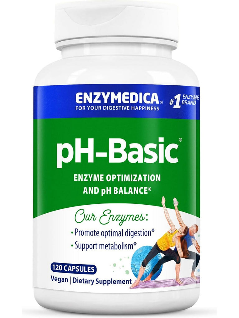 Enzymedica, pH-Basic, 120 Capsules