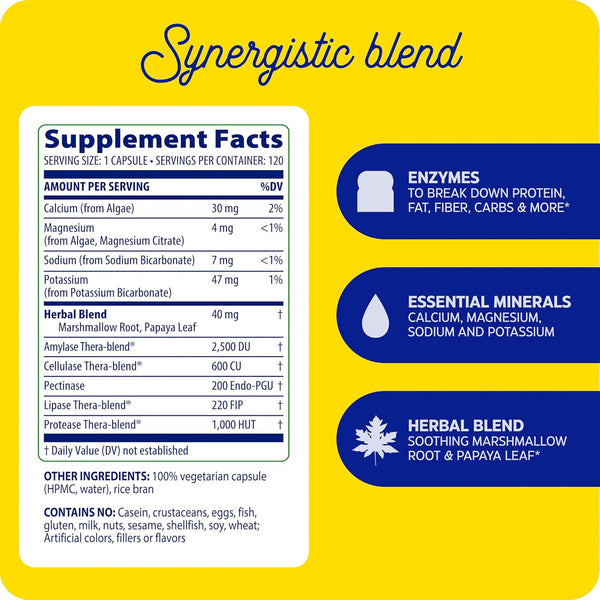 Enzymedica, pH-Basic, 120 Capsules