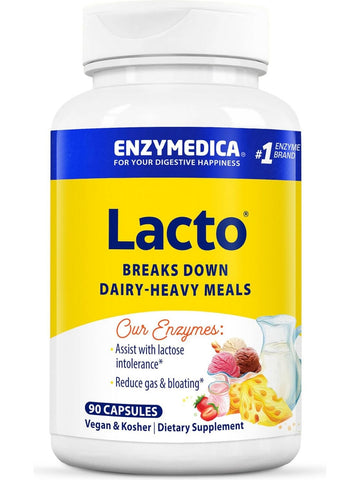 Enzymedica, Lacto, 90 Capsules