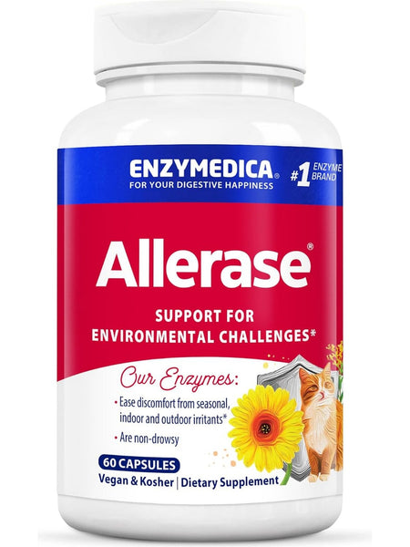 Enzymedica, Allerase, 60 Capsules