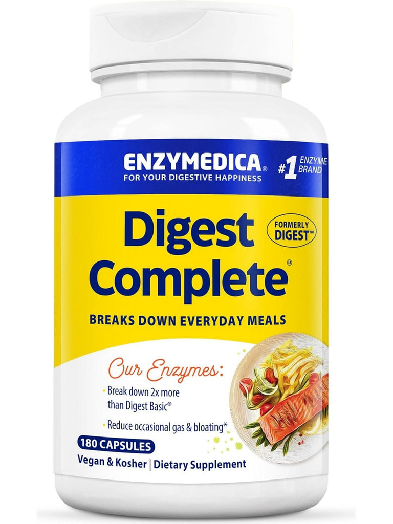 Enzymedica, Digest Complete, 180 Capsules