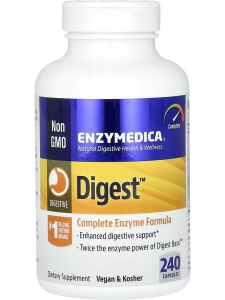 Enzymedica, Digest Complete, 240 Capsules