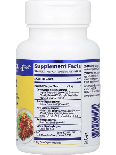 Enzymedica, Digest Gold, 45 Capsules