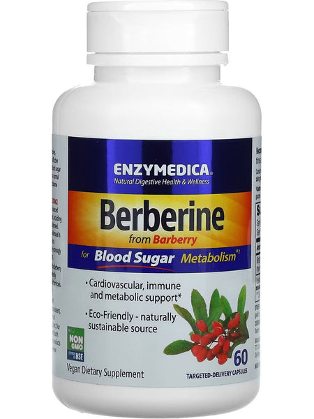 Enzymedica, Berberine, 60 Capsules