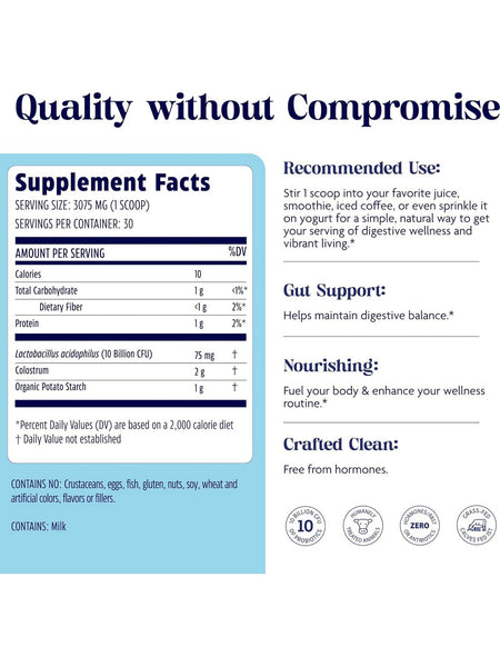 Enzymedica, Colostrum + Probiotics, 3.25 oz