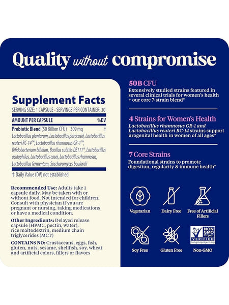 Enzymedica, SubCulture Probiotic for Women, 30 Delayed Release Capsules