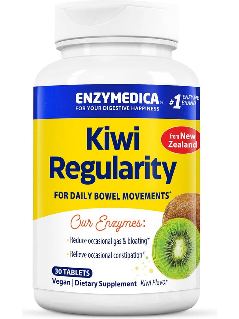 Enzymedica, Kiwi Regularity, 30 Tablets