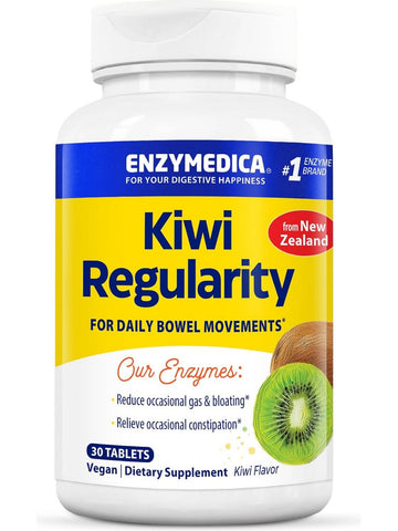 Enzymedica, Kiwi Regularity, 30 Tablets