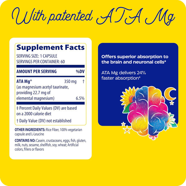 Enzymedica, Magnesium Mind, 60 Capsules