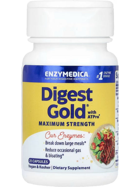 Enzymedica, Digest Gold, 21 Capsules