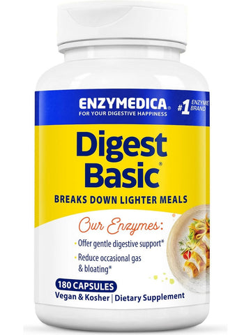 Enzymedica, Digest Basic, 180 Capsules