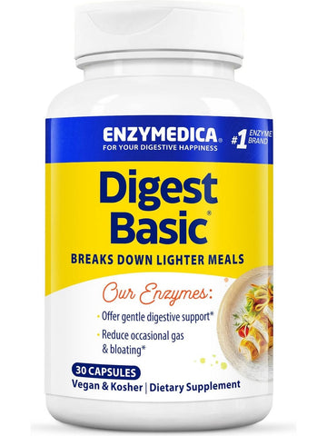 Enzymedica, Digest Basic, 30 Capsules