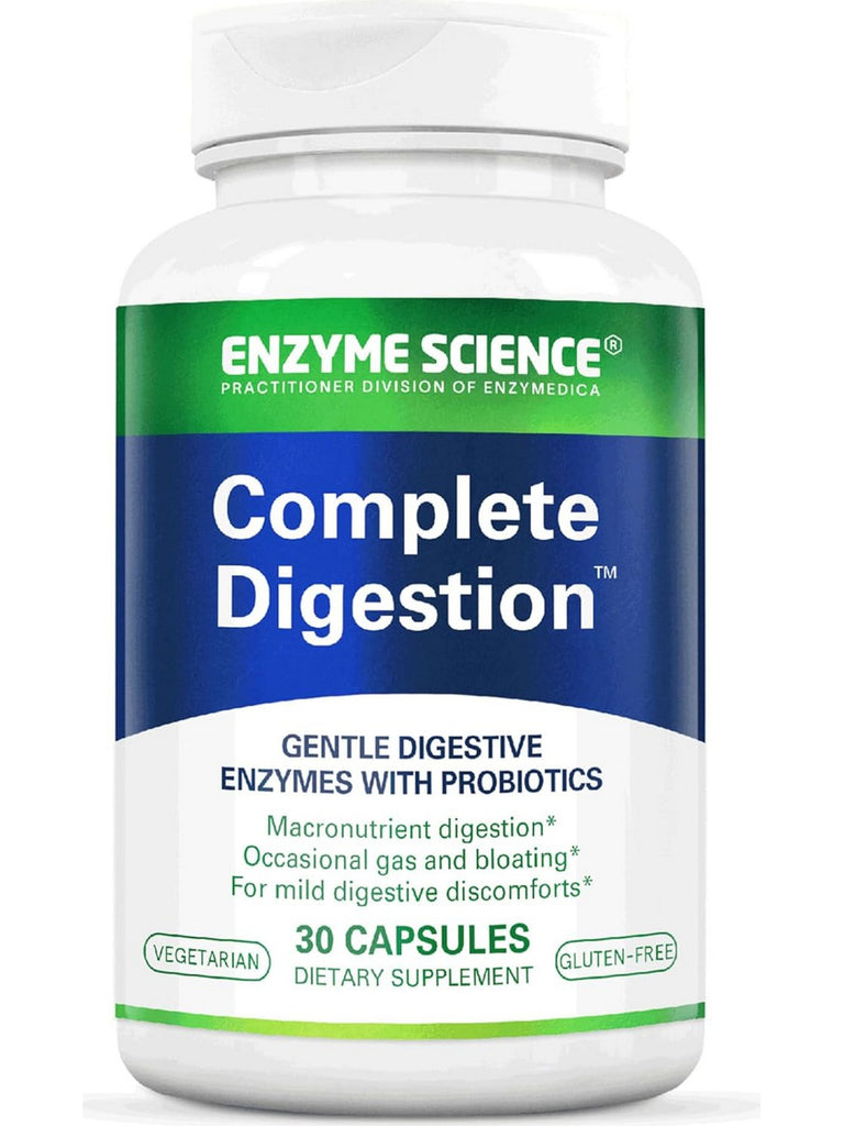 Enzyme Science, Complete Digestion, 30 Capsules
