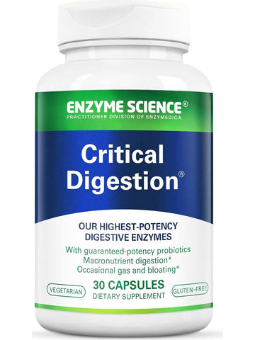 Enzyme Science, Critical Digestion, 30 Capsules
