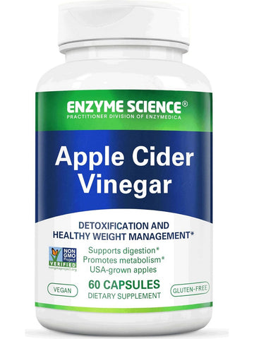 Enzyme Science, Apple Cider Vinegar, 60 Capsules