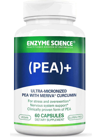 Enzyme Science, (PEA) + With Meriva Curcumin, 60 Capsules