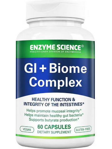 Enzyme Science, GI + Biome Complex, 60 Capsules