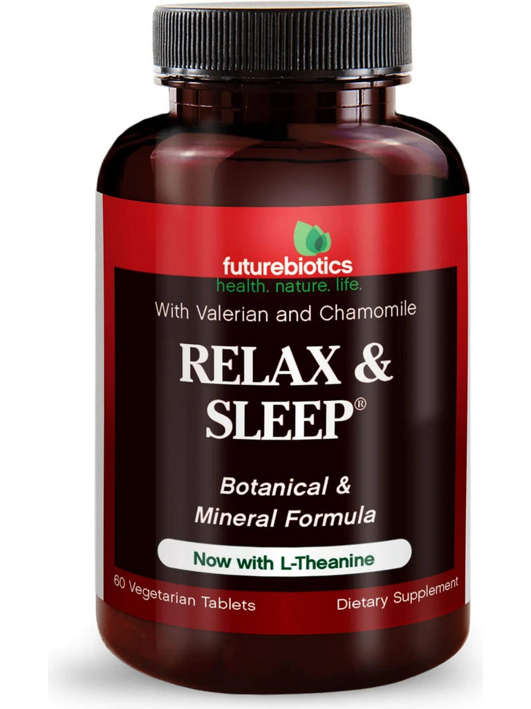 Futurebiotics, Relax & Sleep, 60 Vegetarian Tablets