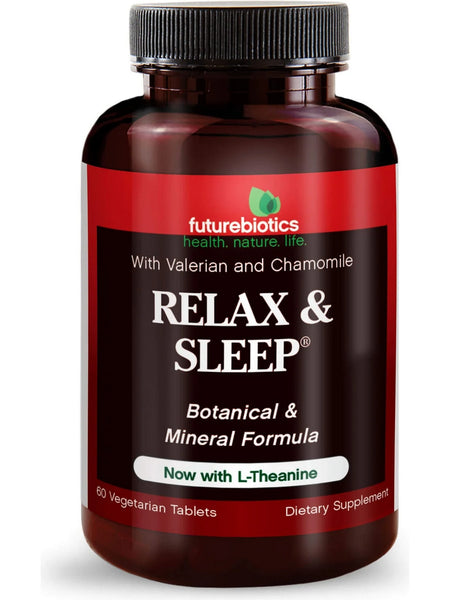 Futurebiotics, Relax & Sleep, 60 Vegetarian Tablets