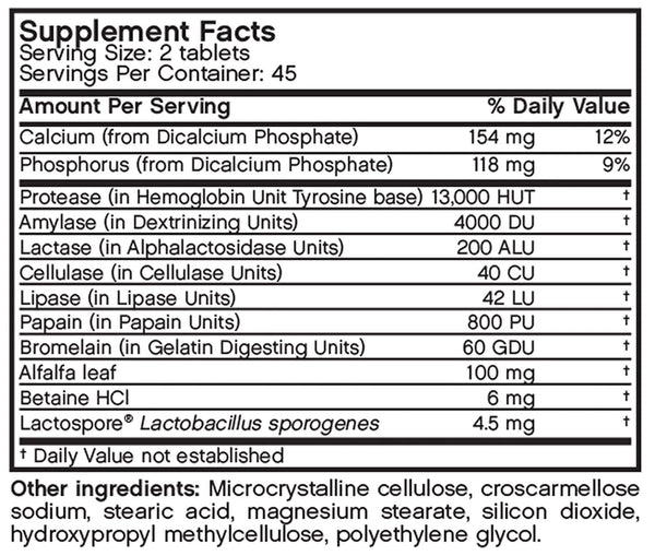 Futurebiotics, Vegetarian Enzyme Complex, 90 Vegetarian Tablets
