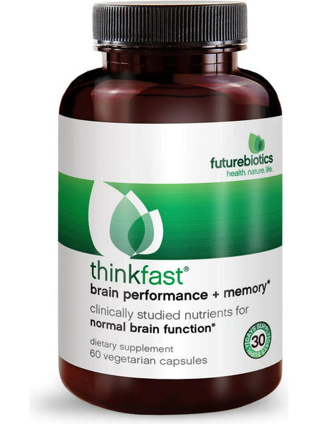 Futurebiotics, ThinkFast, 60 Vegetarian Capsules