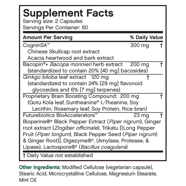 Futurebiotics, ThinkFast, 120 Vegetarian Capsules