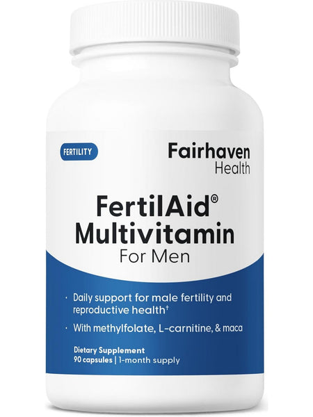 Fairhaven Health, FertilAid for Men, 90 Capsules