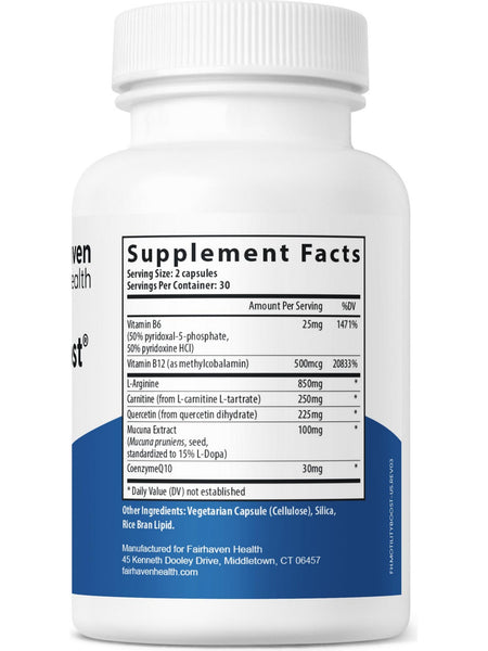 Fairhaven Health, MotilityBoost for Men, 60 Capsules