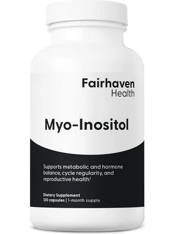 Fairhaven Health, Myo-Inositol for Women and Men, 120 Capsules
