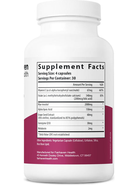 Fairhaven Health, OvaBoost for Women, 120 Capsules