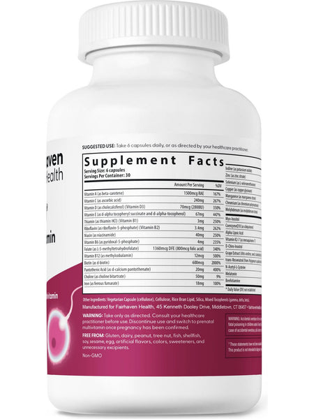 Fairhaven Health, FH PRO for Women, 180 Capsules