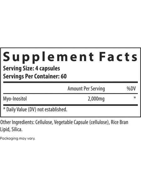 Fairhaven Health, Myo-Inositol, 240 Capsules