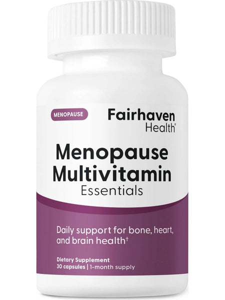 Fairhaven Health, Menopause Multivitamin Essential, 30 Capsules